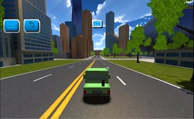 Blocky Cars in Real
                        World