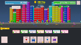 Colorful City of
Cards